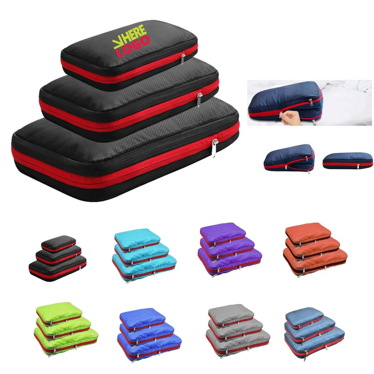 Tear Resistant Luggage Packing Organizer 1
