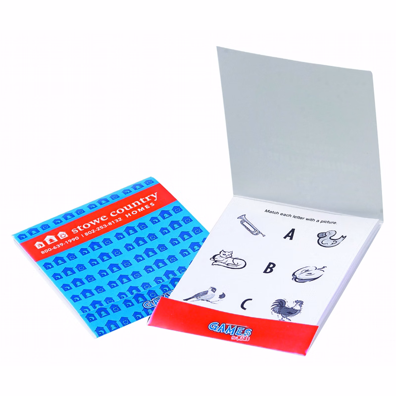 Kid's Games To Go Booklet