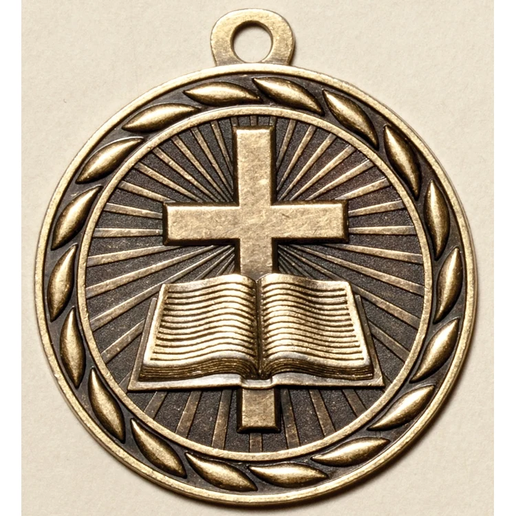 Christian School Medal, 2" 1