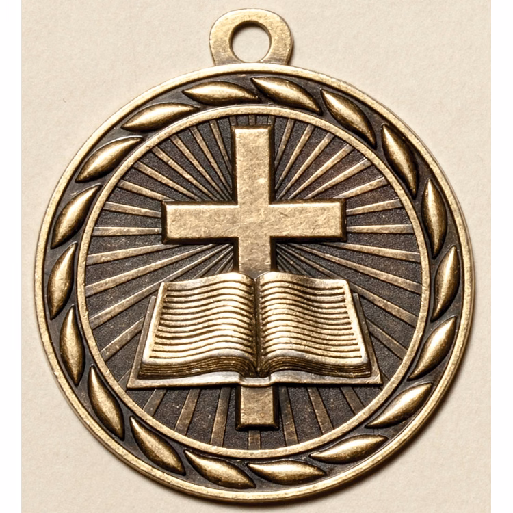 Christian School Medal, 2"