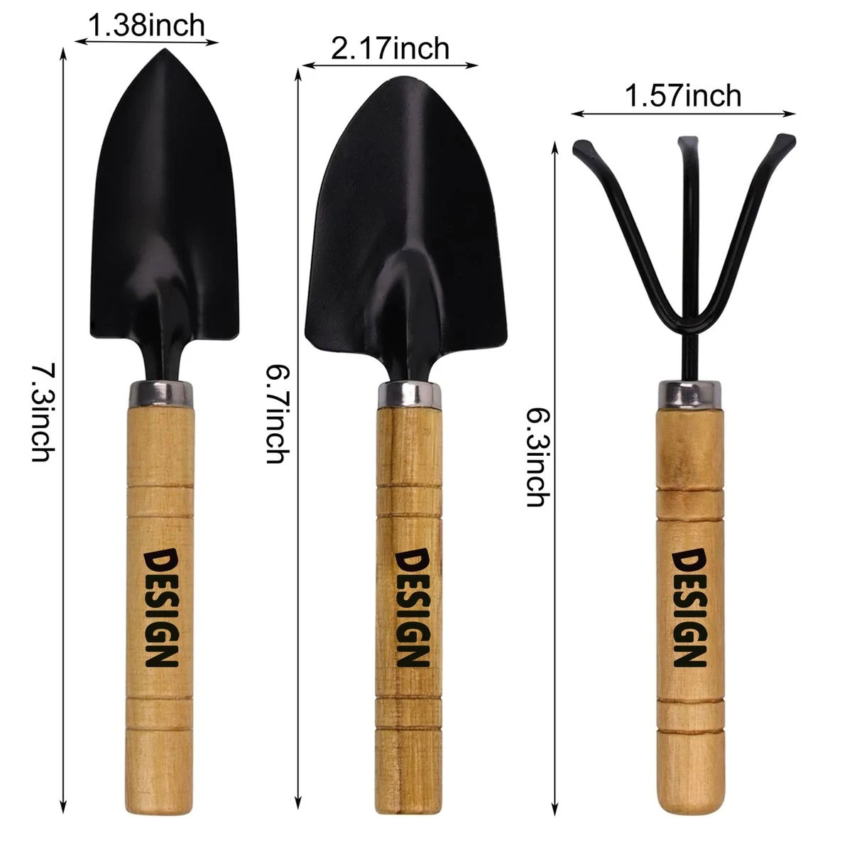 MOQ50 3 Pcs Mini Garden Tools Set 1