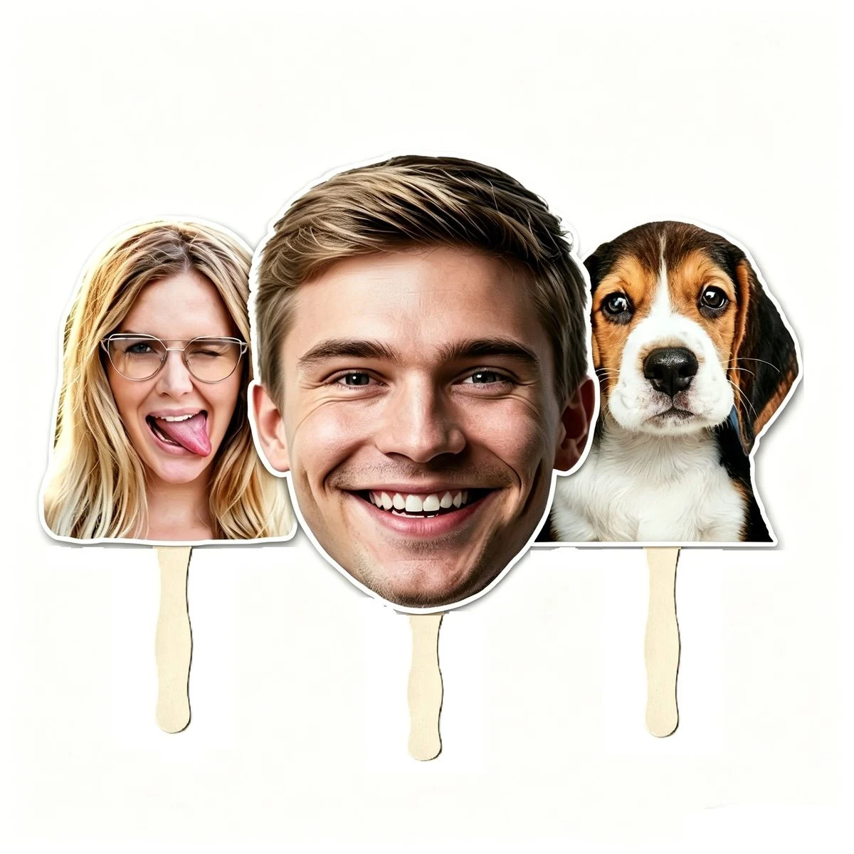 Custom Handheld Face Fan 1