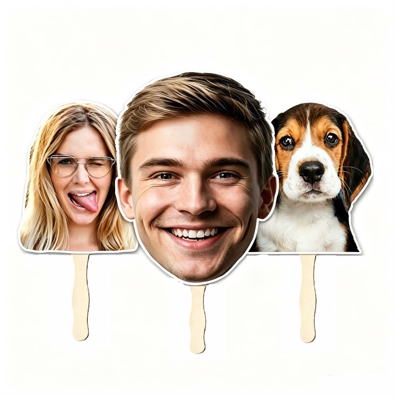 Custom Handheld Face Fan