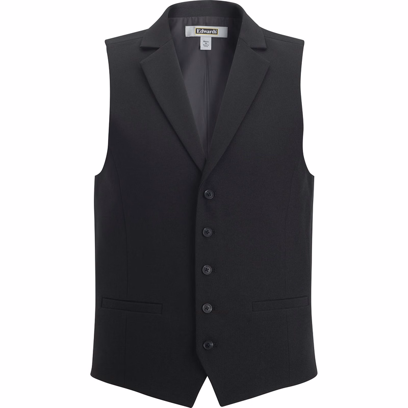 Mens Dress Lapel Vest