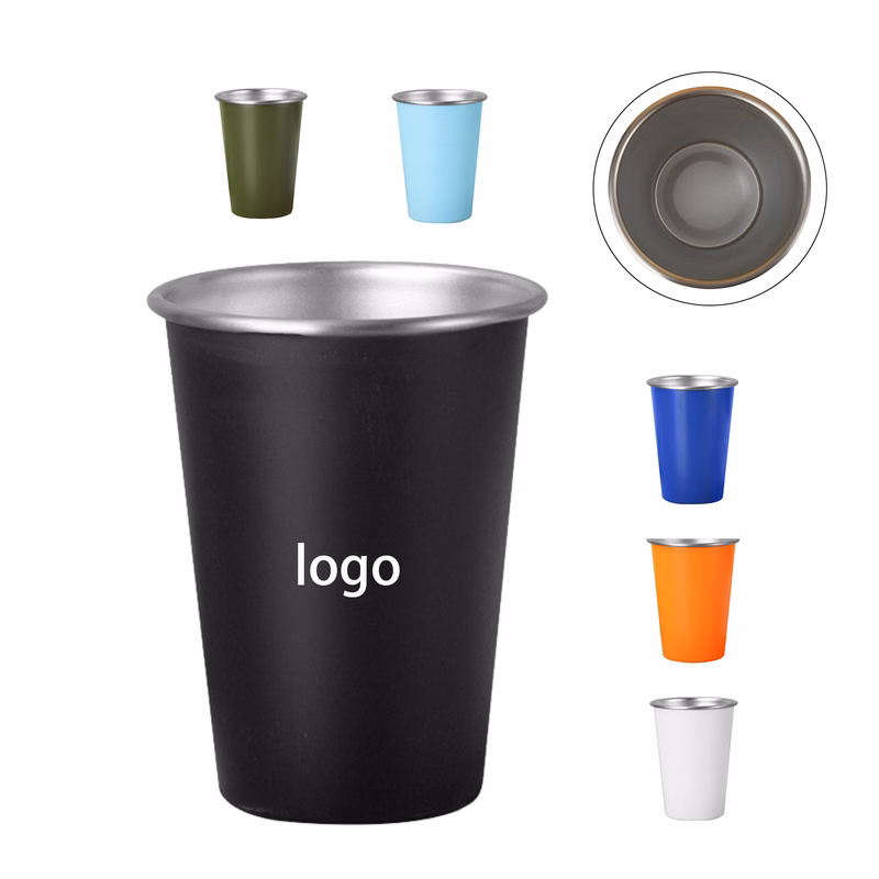 Curled Edge Water Cup