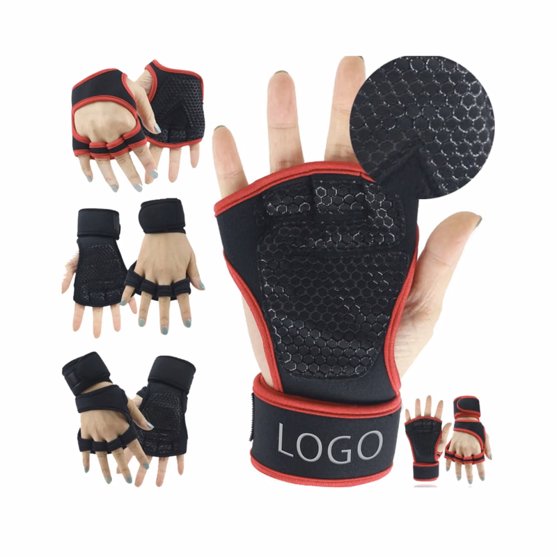MOQ 50 PCS Fitness Wrist Guard Gloves