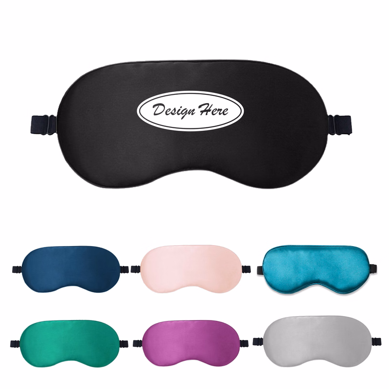 Adjustable Silk Sleep Mask for Ultimate Comfort and Relaxation