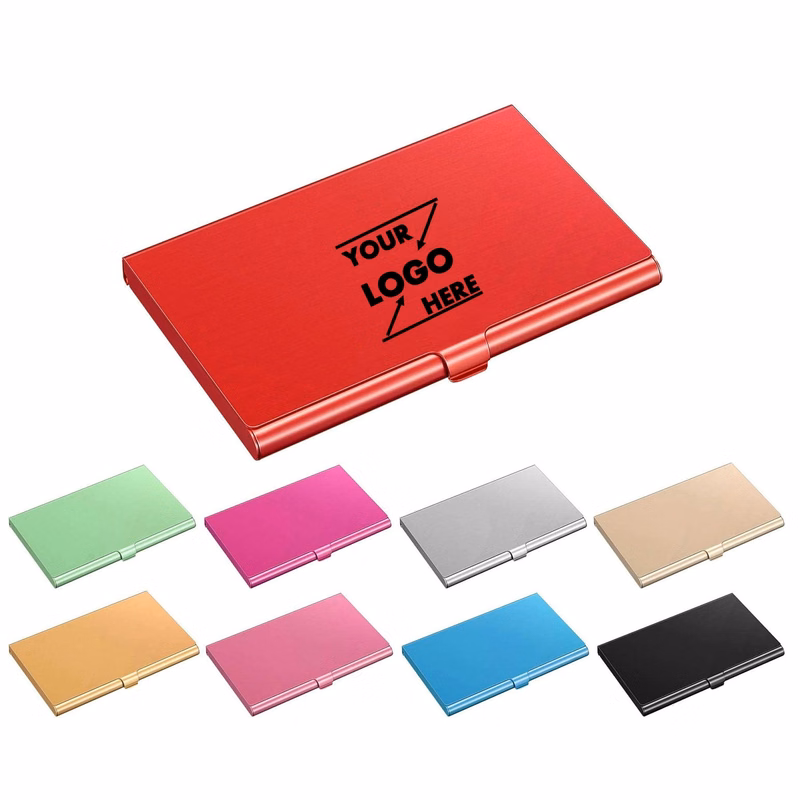 Easy Carrying Aluminum Business Card Holder