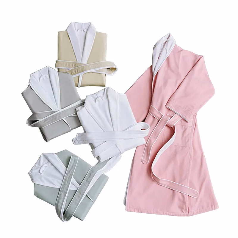 Double-Layer Bathrobe Pajamas