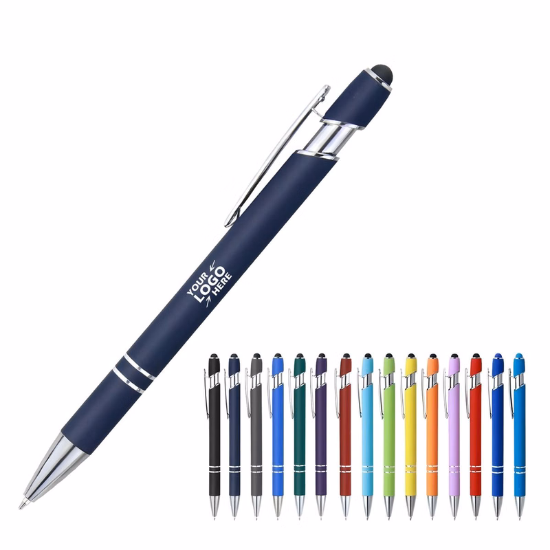 Premium Metallic Dual-Function Stylus & Ballpoint Pen