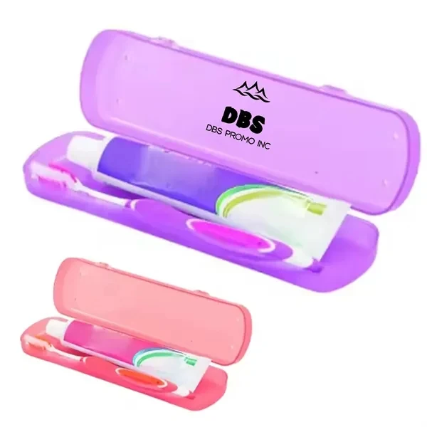 Adorable Jelly Color Toothpaste Toothbrush Set 1