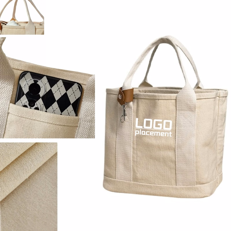 Large - capacity Canvas Lunch Bag