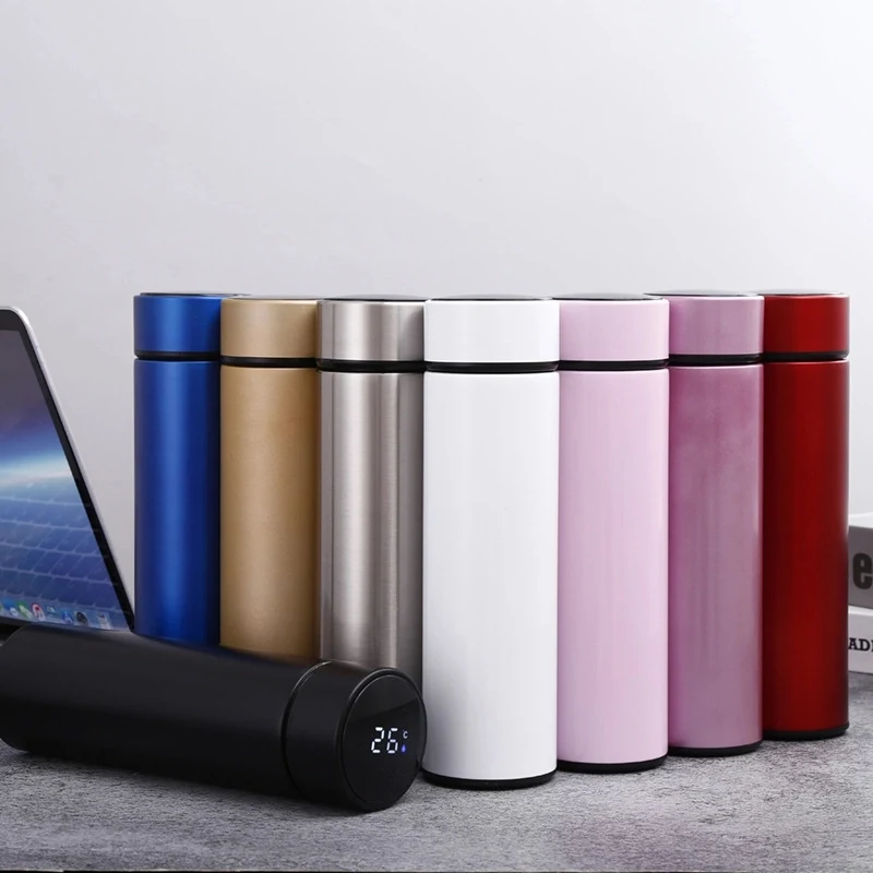 Smart Insulated Water Bottle with LED Temperature Display 1