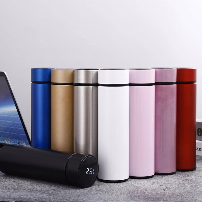 Smart Insulated Water Bottle with LED Temperature Display