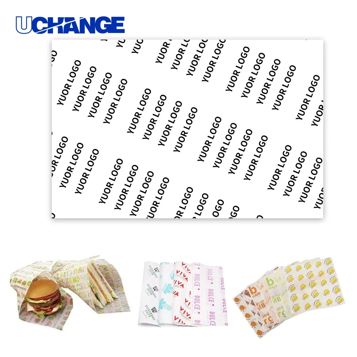 Greaseproof Hamburger Paper Wrap Sheets 12 Inch 1