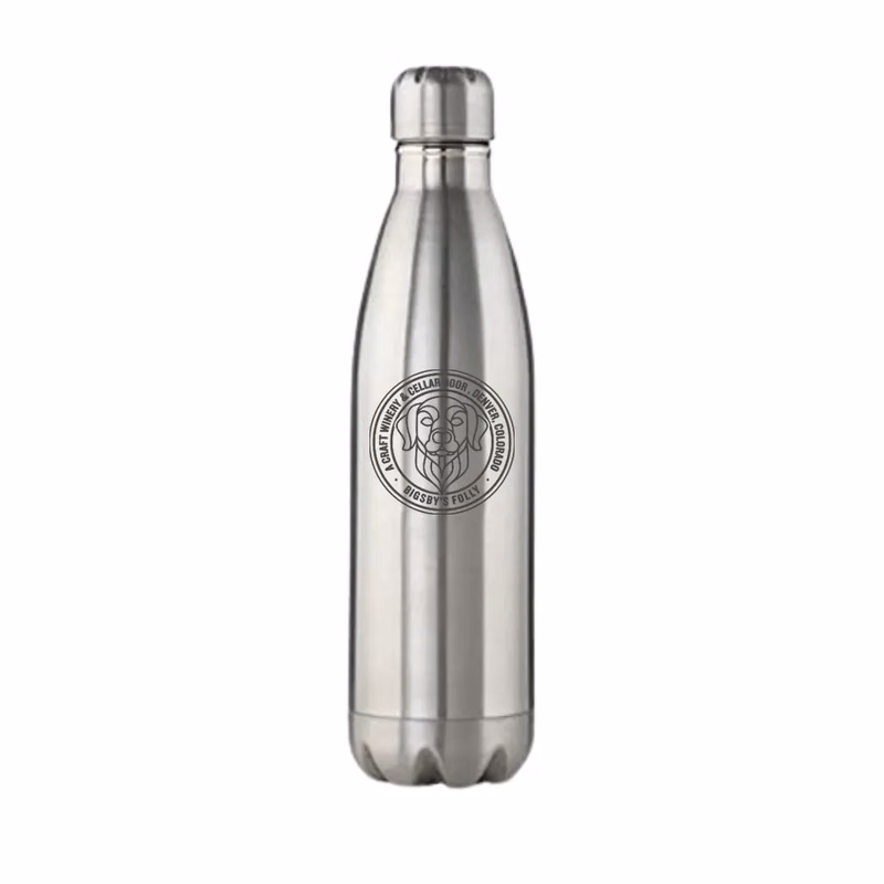 Insulated Stainless Steel Wine Growler (33.8oz)