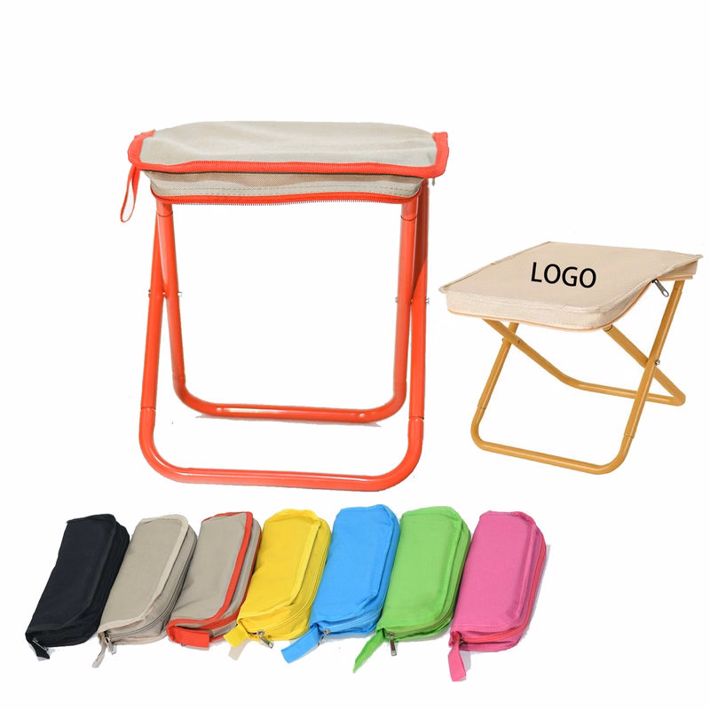 Portable Pencil Case Pocket Folding Stool