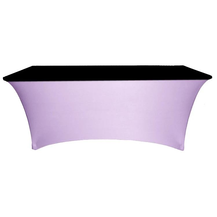 Non-Printed 6' Spandex Stretch Table Topper 1