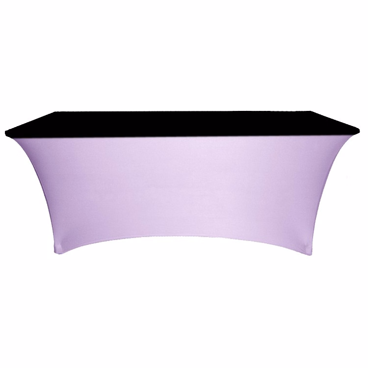 Non-Printed 6' Spandex Stretch Table Topper