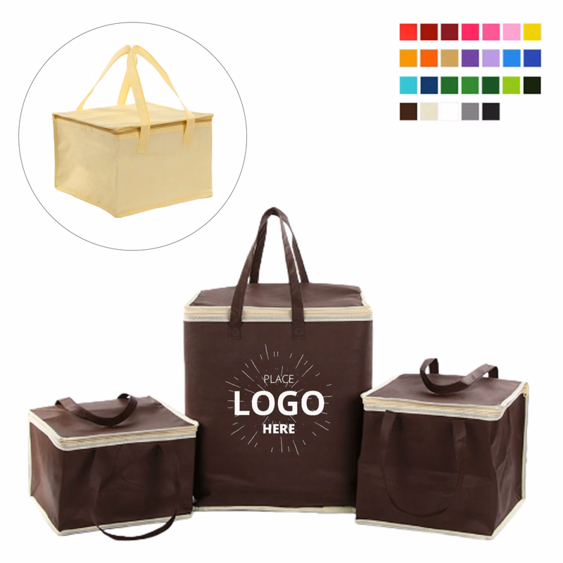 Reusable Non Woven Insulated Lunch Tote Bag