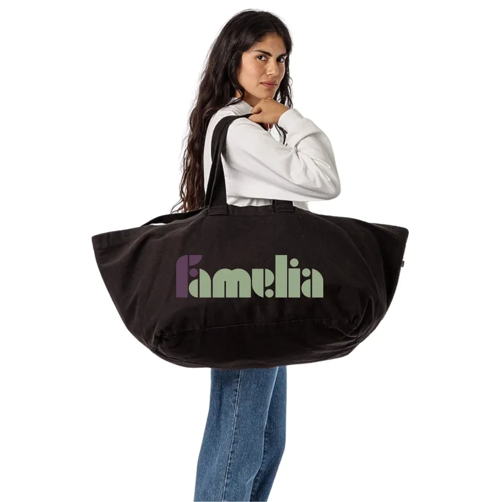 Oversize Bull Denim Bag 1
