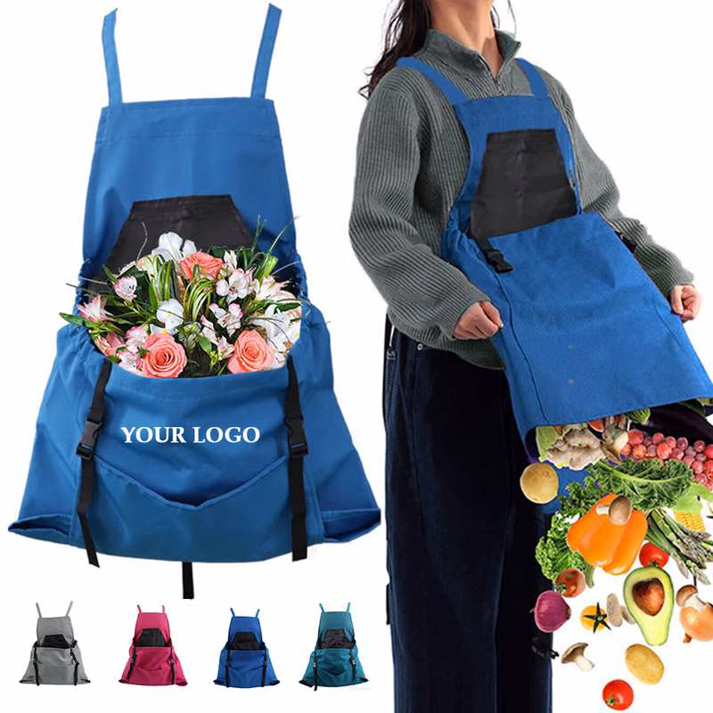 Garden Harvest Canvas Apron