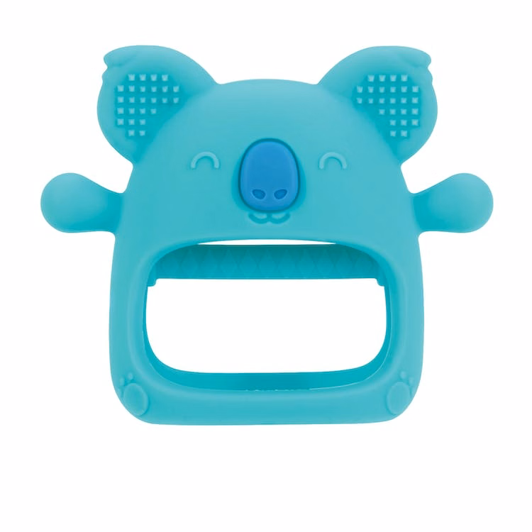 Nuby Silicone Teething Mittens - 3+ Months Koala
