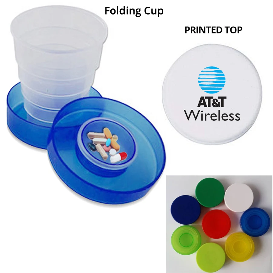 Collapsible Travel Cup Pill Holder 1