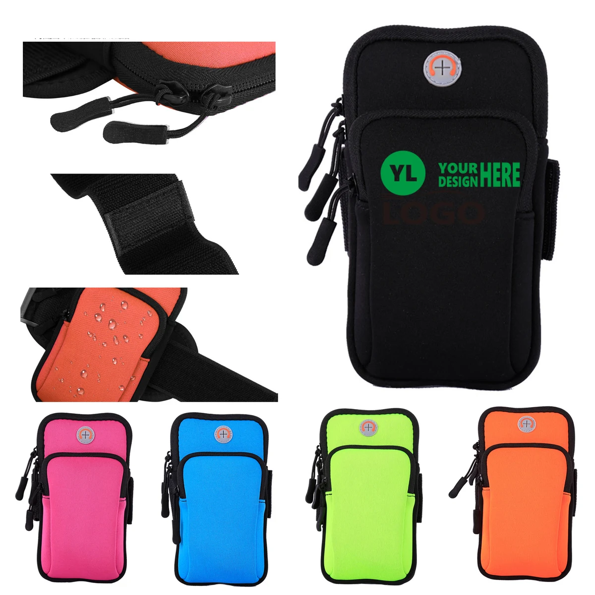 Quality Sports Armband Bag Customizable Logo 1