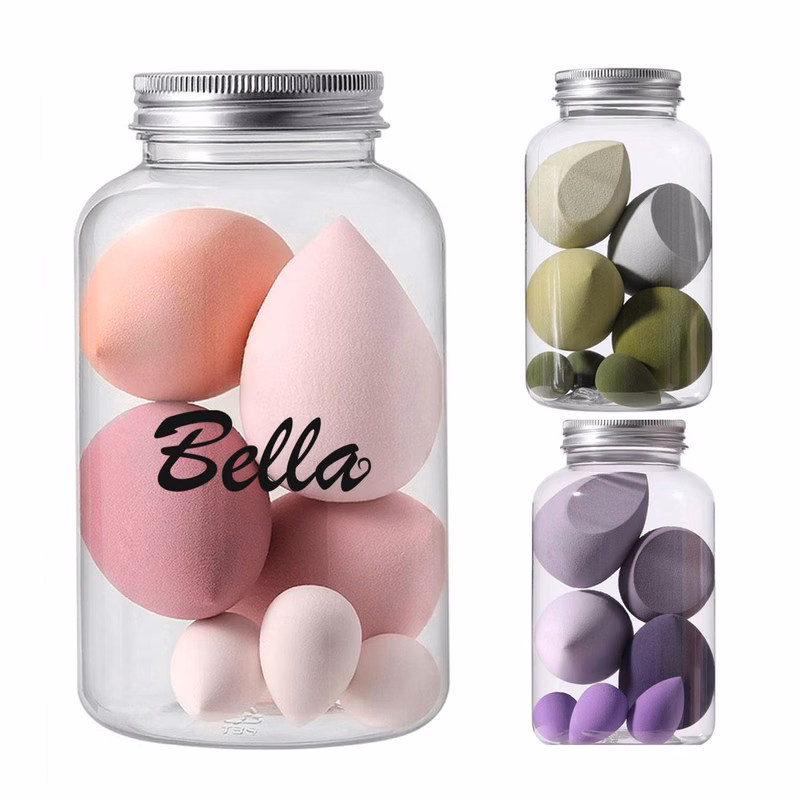 7PCS Makeup Tool Kit Teardrop Shaped Sponges