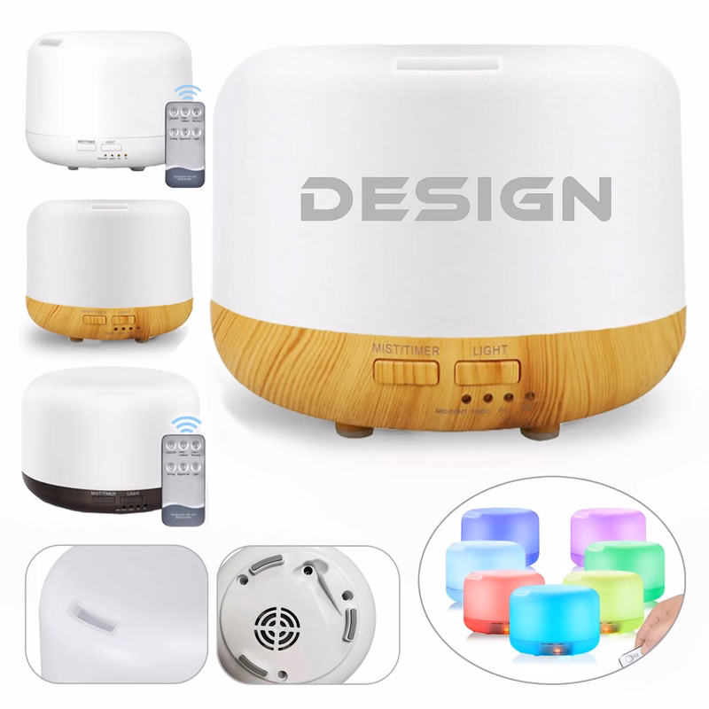 Ultrasonic Colorful Air Humidifier Purifier Diffuser