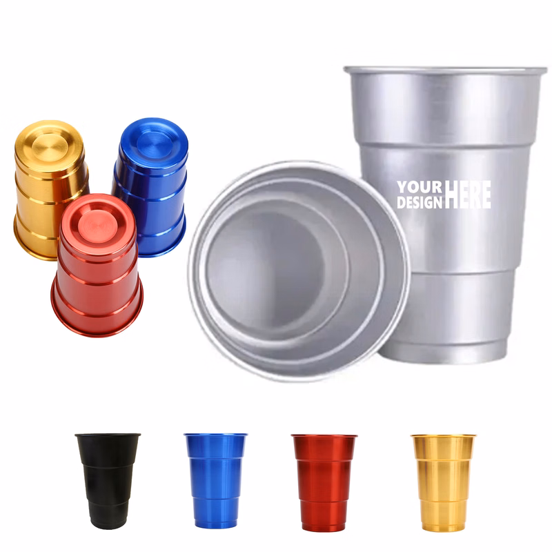 16oz Eco-Friendly Metal Cup