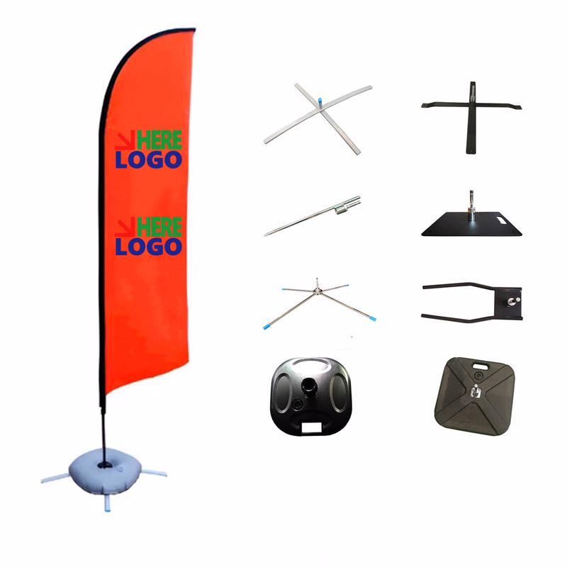 Beach Advertising Flag