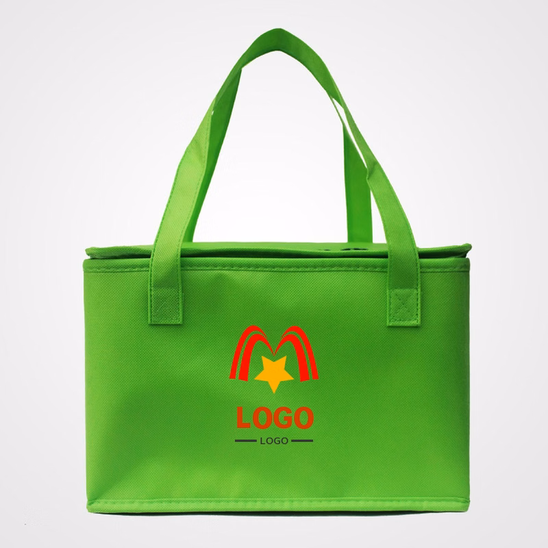 Insulated Reusable Grocery Bag With Zippered Top