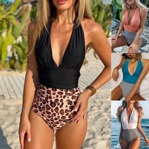 Summer Romper Slim Sexy Deep V Neck Lingerie Women Bodysuit 1