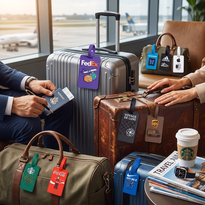 Soft Silicone Luggage Tag