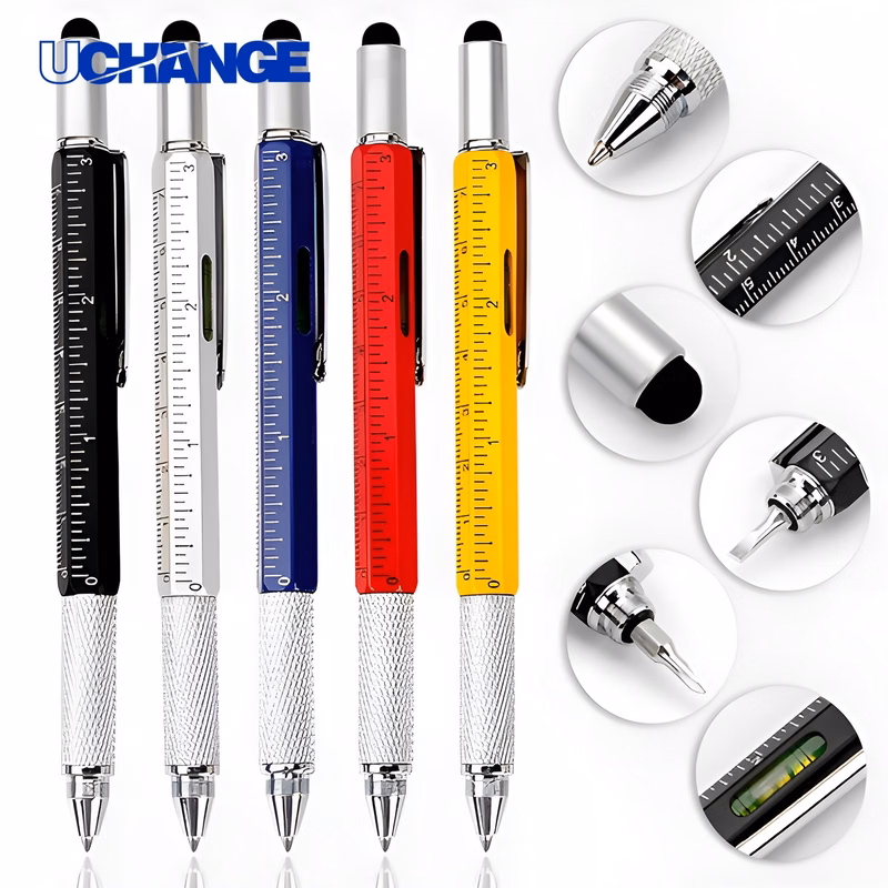 Metal Multifunction Tool Pen for Handy Tasks