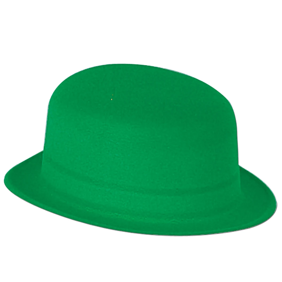 Green Velour Derby Hat 1