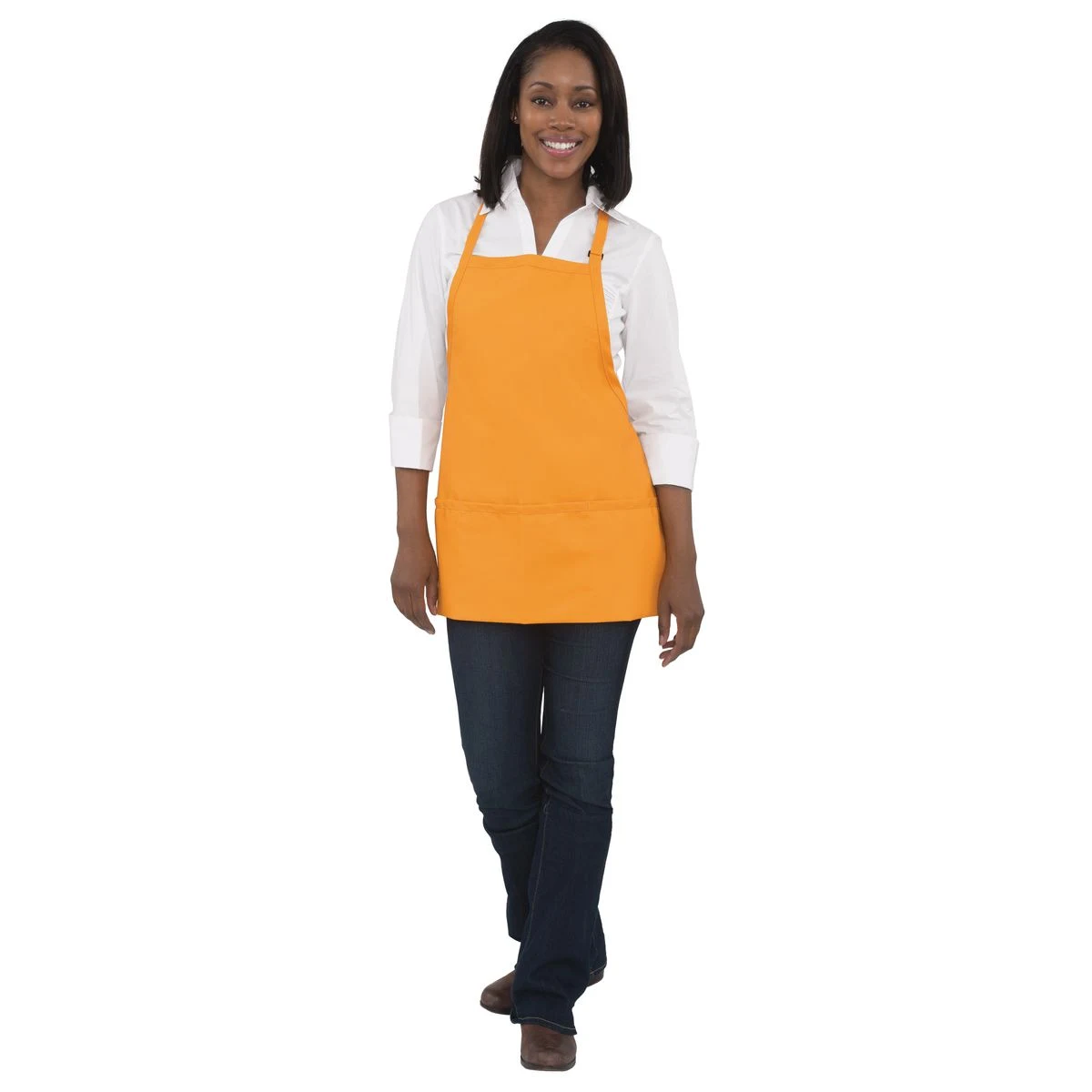 Premium Apron w/ Adjustable Neck & 3 Section Pouch Pocket 1