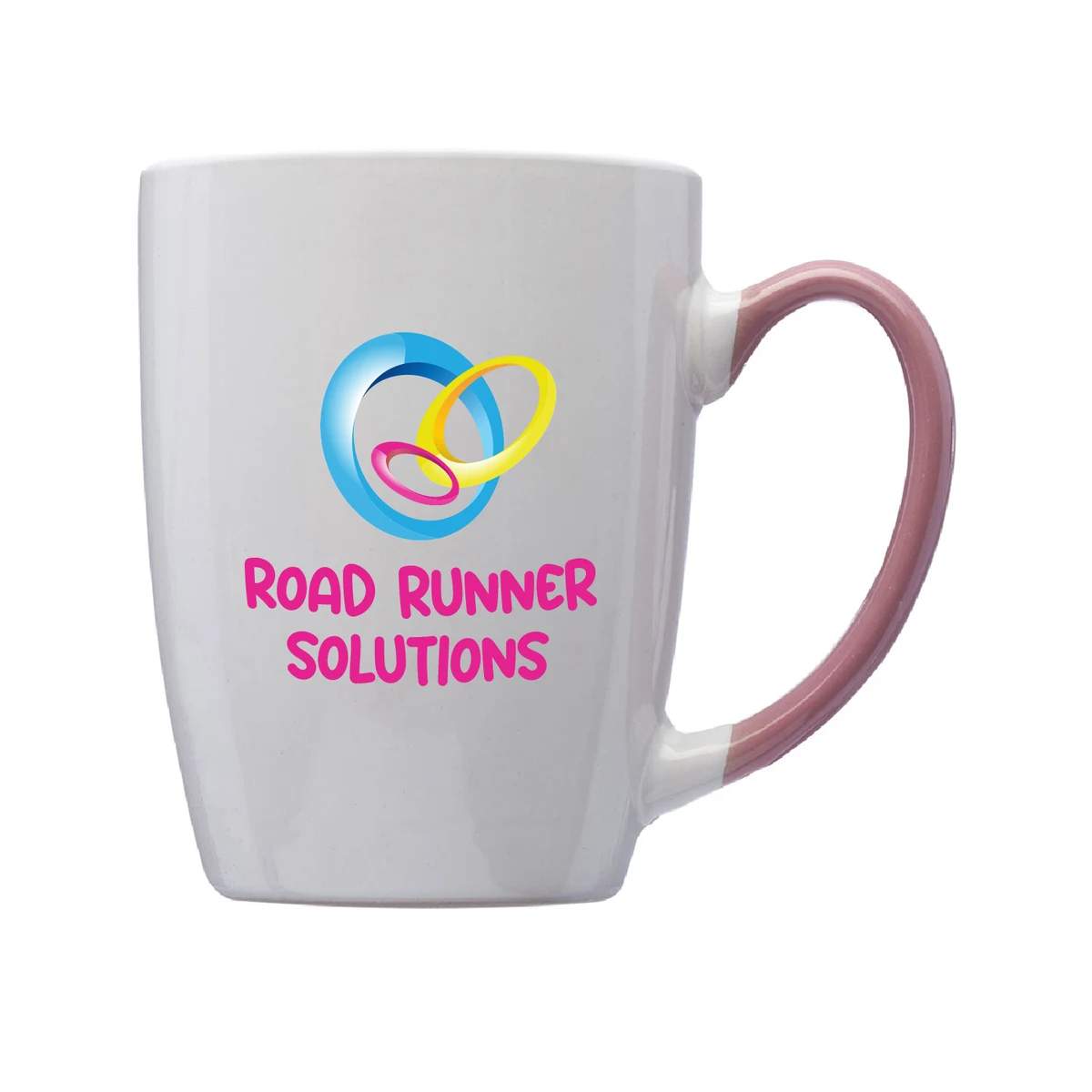 12 oz. Two Tone Ceramic Mug (Full Color Imprint) 1