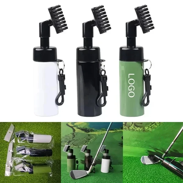 Golf Club Cleaning Brush with Water Dispenser Included 1