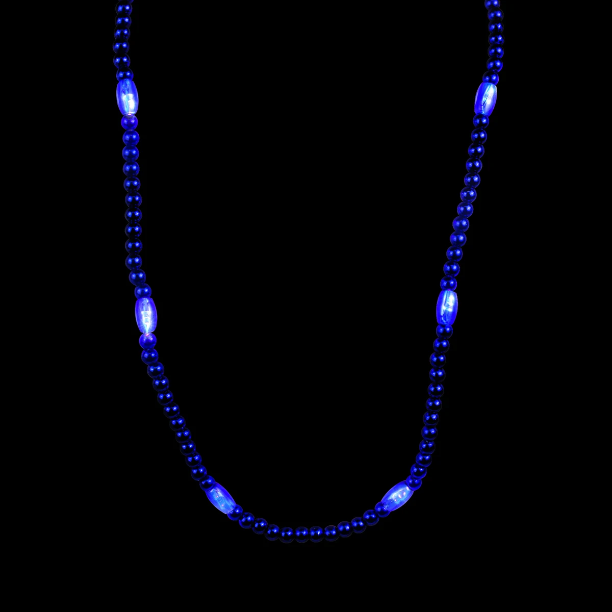 Light-Up Blue Bead Necklace 1