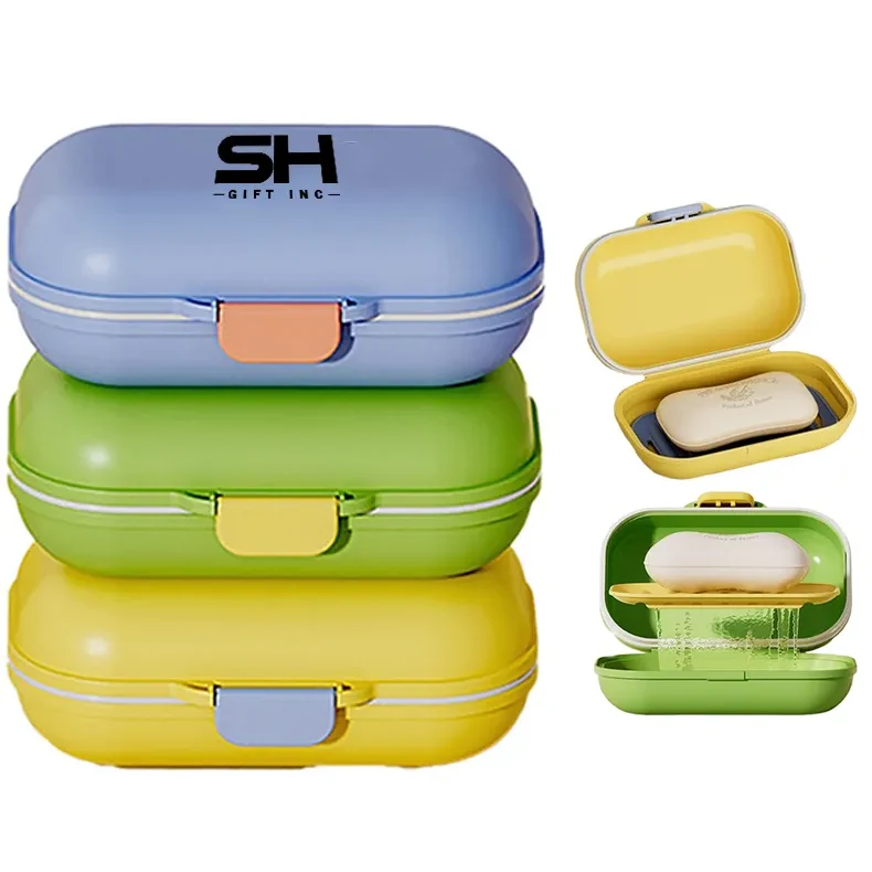 Portable Soap Dish With Lid 1