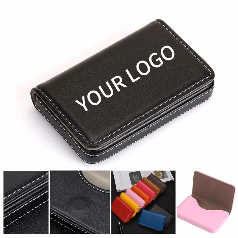 Slim PU ID Holder for Daily Essentials