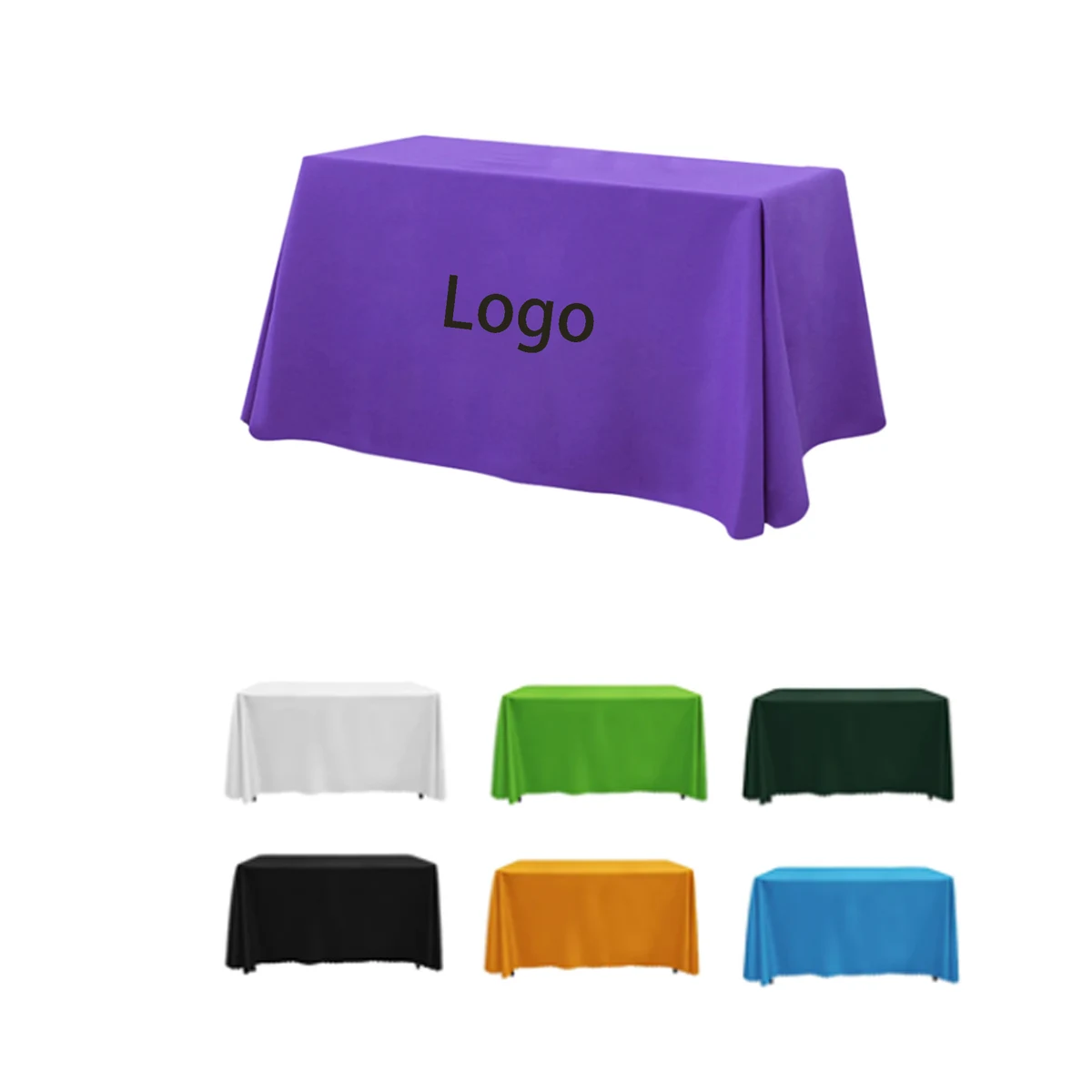 Full Color Convertible Table Cover for 6-ft table 1
