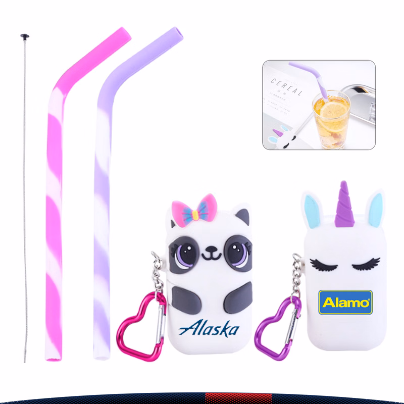 Cartoon Collapsible Straw