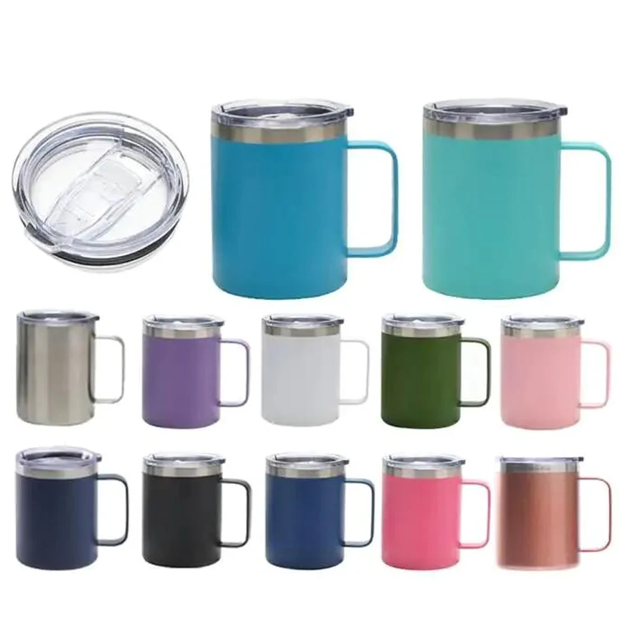 12 OZ Double Wall Stainless Steel Camp Mug 1