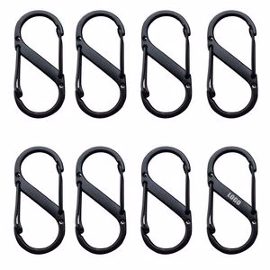 Stylish S Shaped Key Tag Holder Carabiners