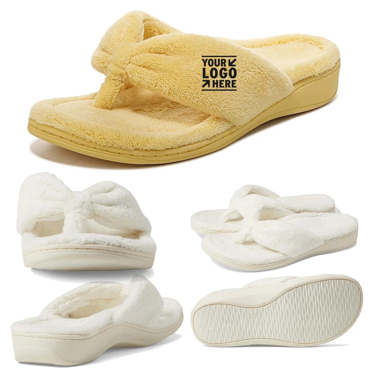 Women's Indulge Gracie Toe Post Slipper 1