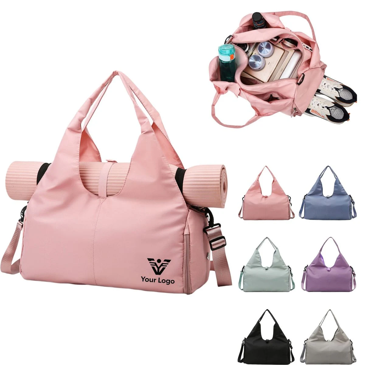Wet Dry Nylon Yoga Fitness Bag 1